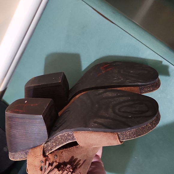 OTBT Flower Clild wedge sandals women's size 7 - Picture 7 of 9